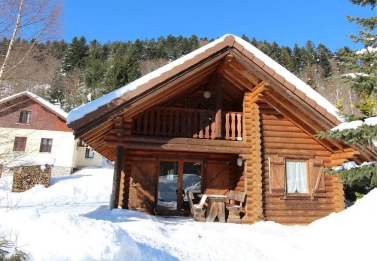 L'Ours Noir Chalet En Rondins La Bresse Εξωτερικό φωτογραφία