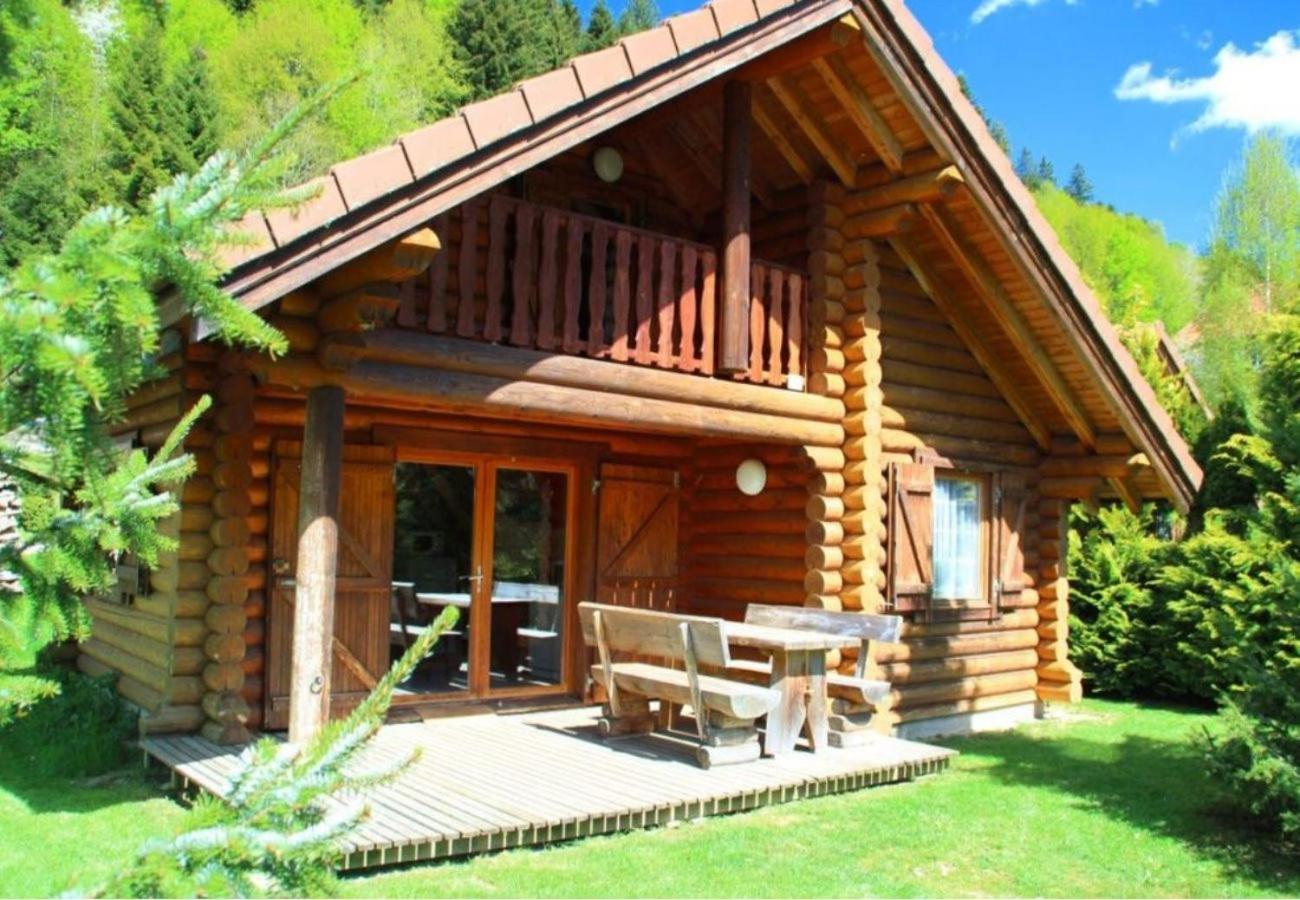 L'Ours Noir Chalet En Rondins La Bresse Εξωτερικό φωτογραφία