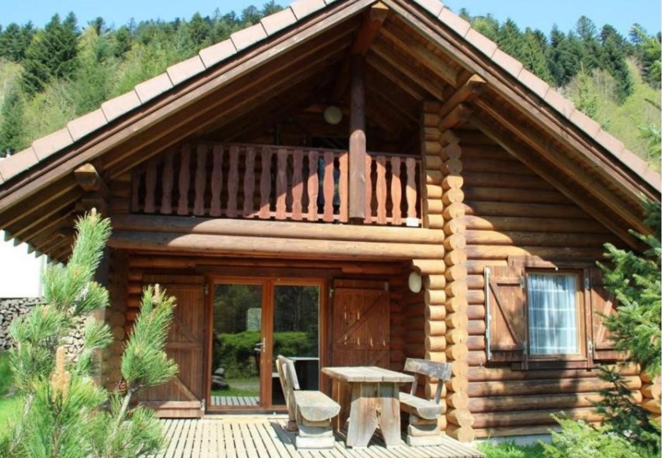 L'Ours Noir Chalet En Rondins La Bresse Εξωτερικό φωτογραφία