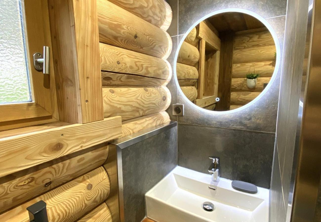 L'Ours Noir Chalet En Rondins La Bresse Εξωτερικό φωτογραφία