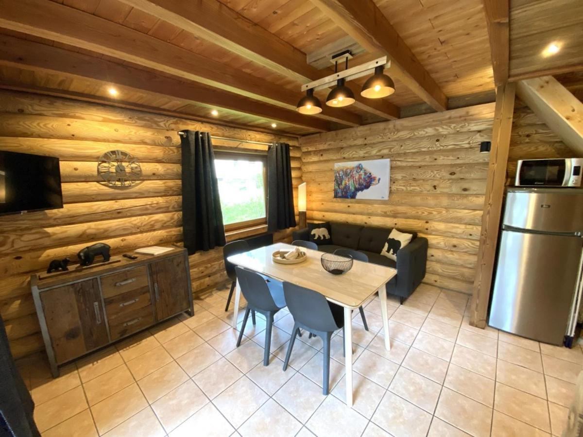 L'Ours Noir Chalet En Rondins La Bresse Εξωτερικό φωτογραφία
