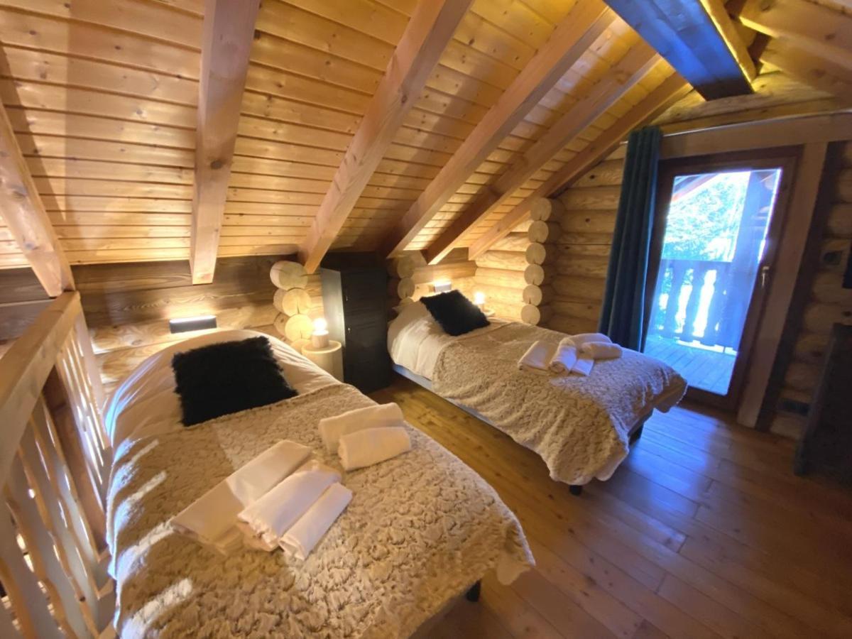 L'Ours Noir Chalet En Rondins La Bresse Εξωτερικό φωτογραφία