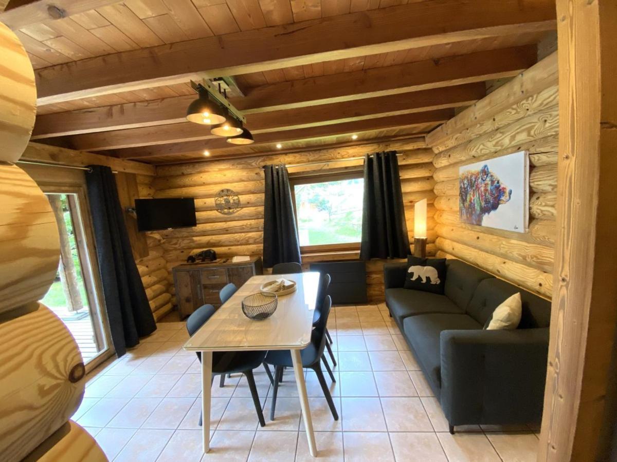 L'Ours Noir Chalet En Rondins La Bresse Εξωτερικό φωτογραφία