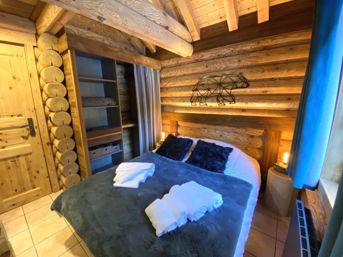 L'Ours Noir Chalet En Rondins La Bresse Εξωτερικό φωτογραφία