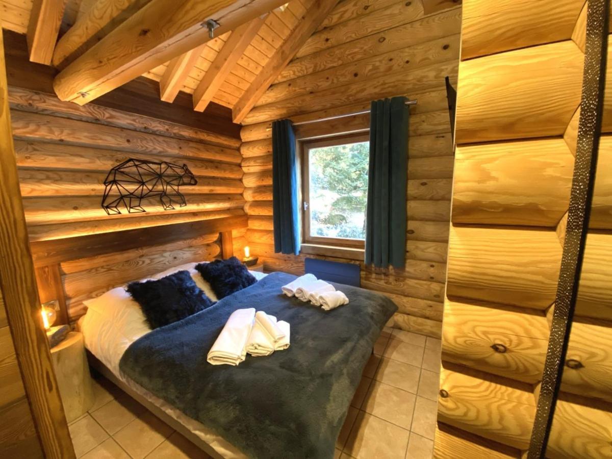 L'Ours Noir Chalet En Rondins La Bresse Εξωτερικό φωτογραφία